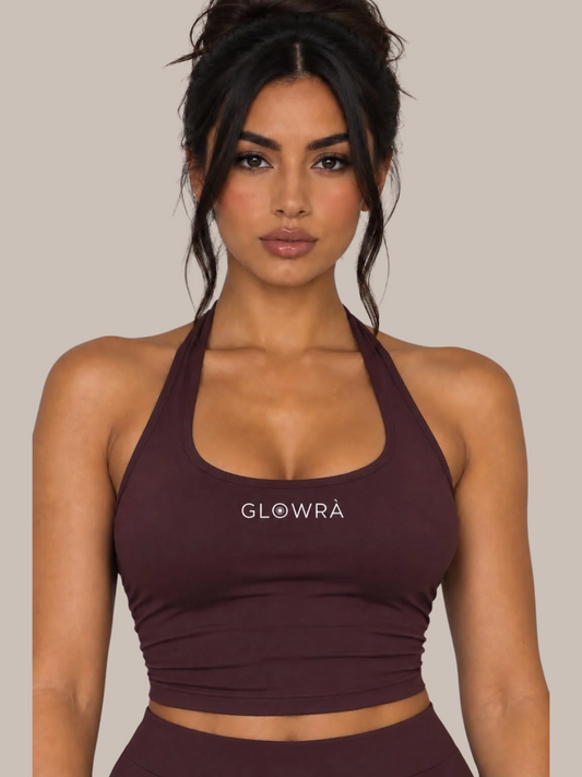 AAH ~ Delicate Top - Burgundy Noir